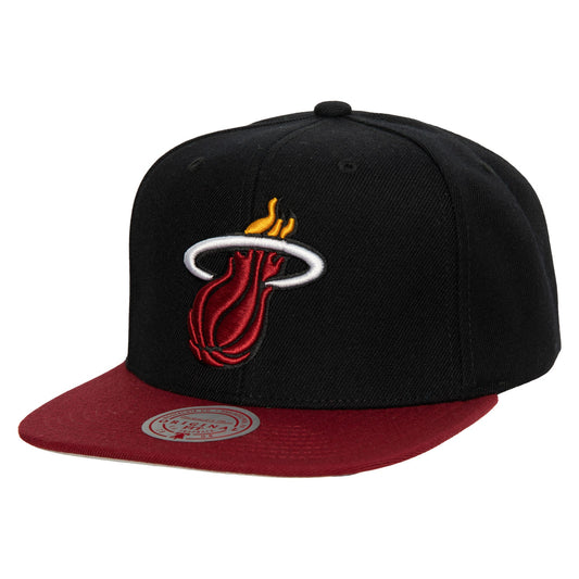 Mitchell & Ness Gorra Hombre Miami Heat