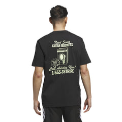 Adidas Polera Clean Buckets Hombre