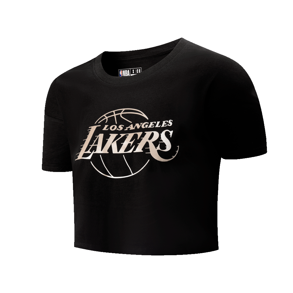 NBA Polera Mujer Metallic Flow Los Angeles Lakers