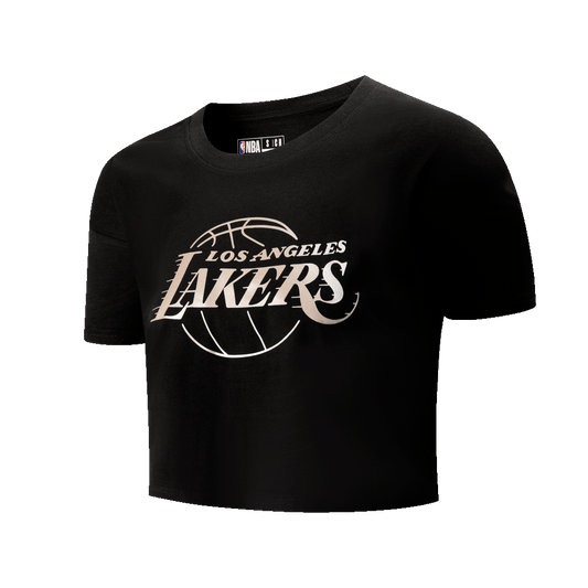 NBA Polera Mujer Metallic Flow Los Angeles Lakers