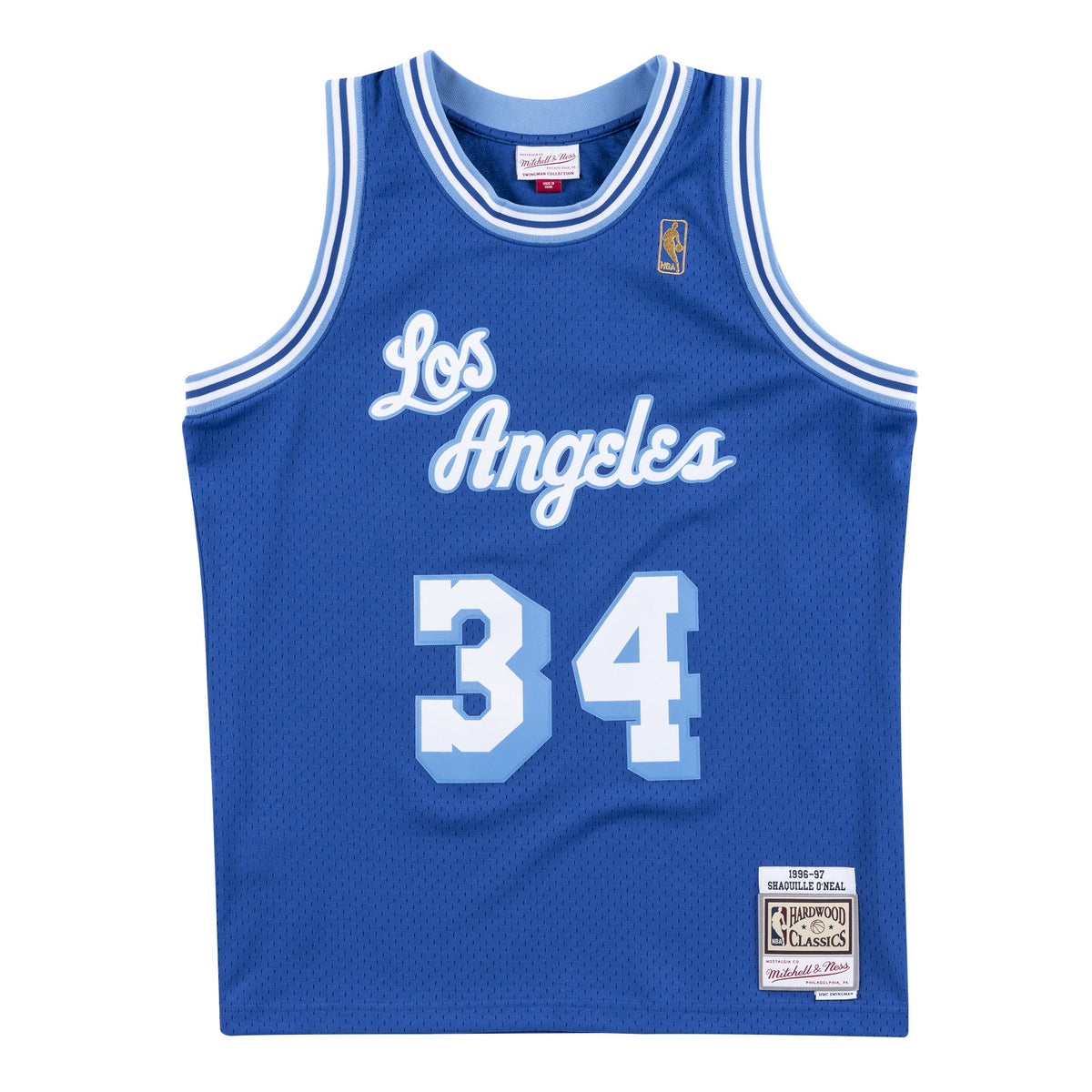 PREVENTA Mitchell & Ness Jersey Hombre Los Angeles Lakers Shaquille O'Neal