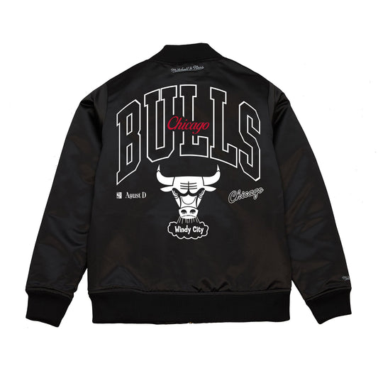 Mitchell & Ness x Suga Glitch Chaqueta Bomber Hombre Chicago Bulls