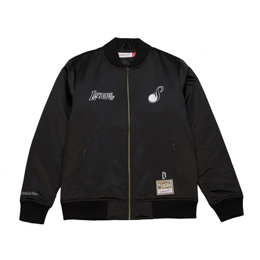 Mitchell & Ness x Suga Glitch Chaqueta Bomber Hombre Los Angeles Lakers