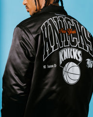 Mitchell & Ness x Suga Glitch Chaqueta Bomber Hombre New York Knicks