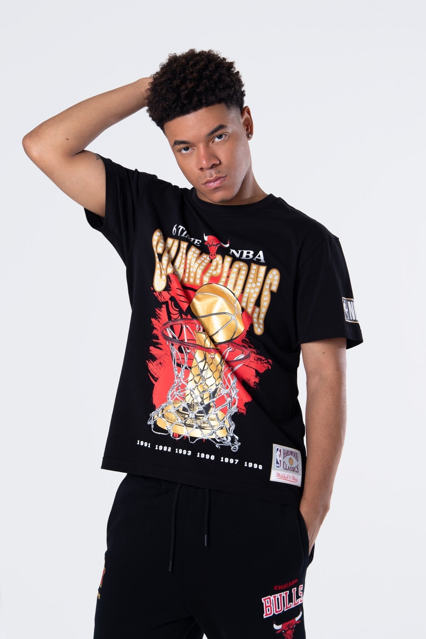 Mitchell and Ness Polera Champs Hombre Chicago Bulls