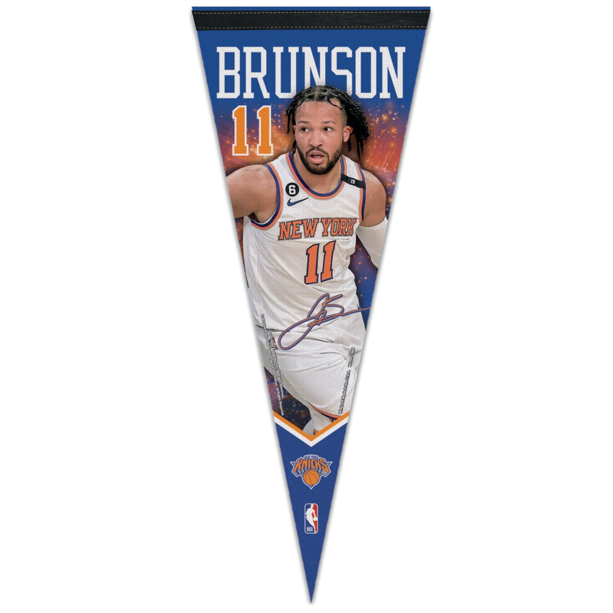Wincraft Banderín New York Knicks Jalen Brunson