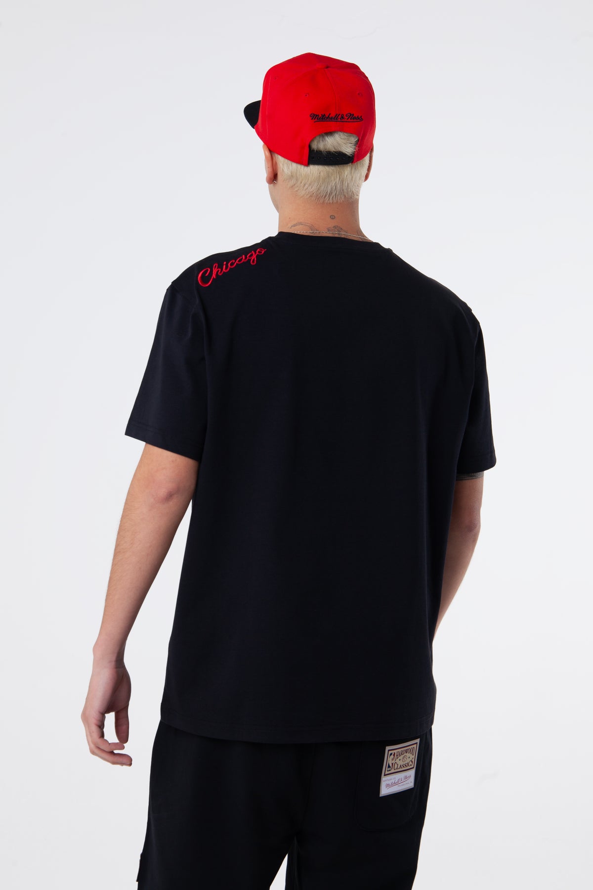 NBA Polera Match UP Hombre Chicago Bulls Negro