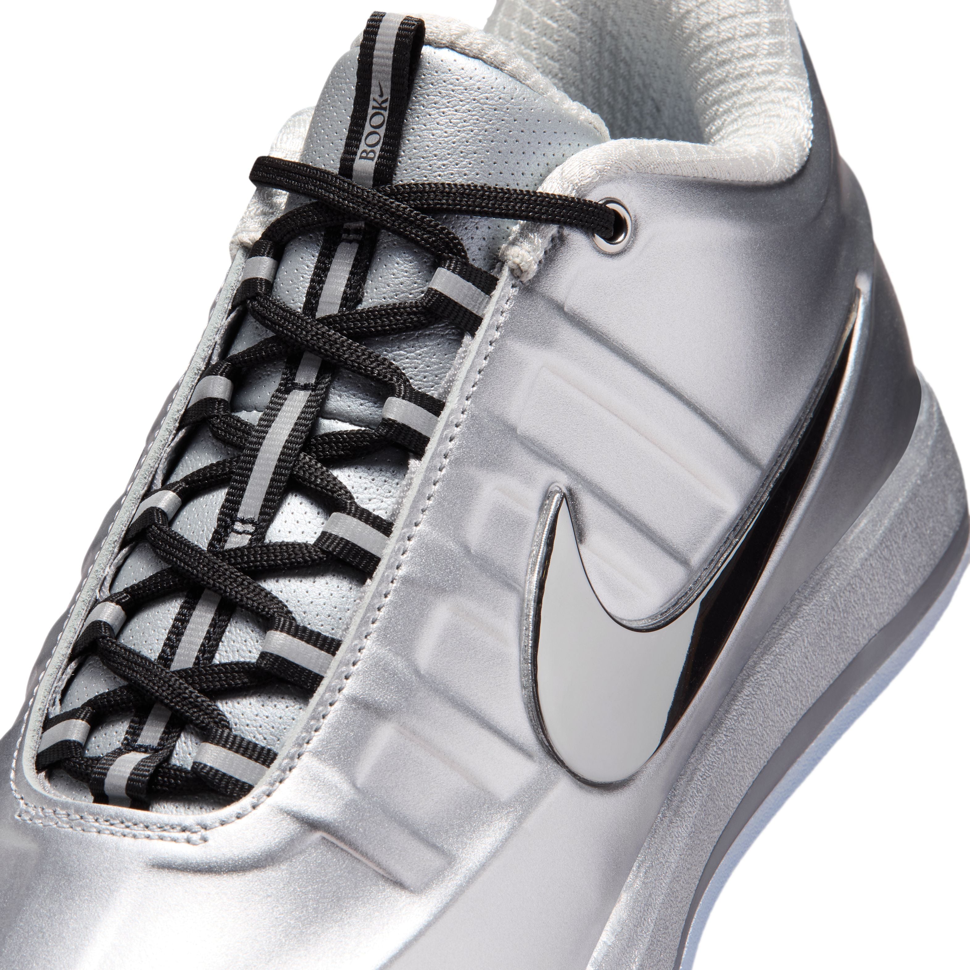 Nike Zapatilla Book 2 Hombre Plateada