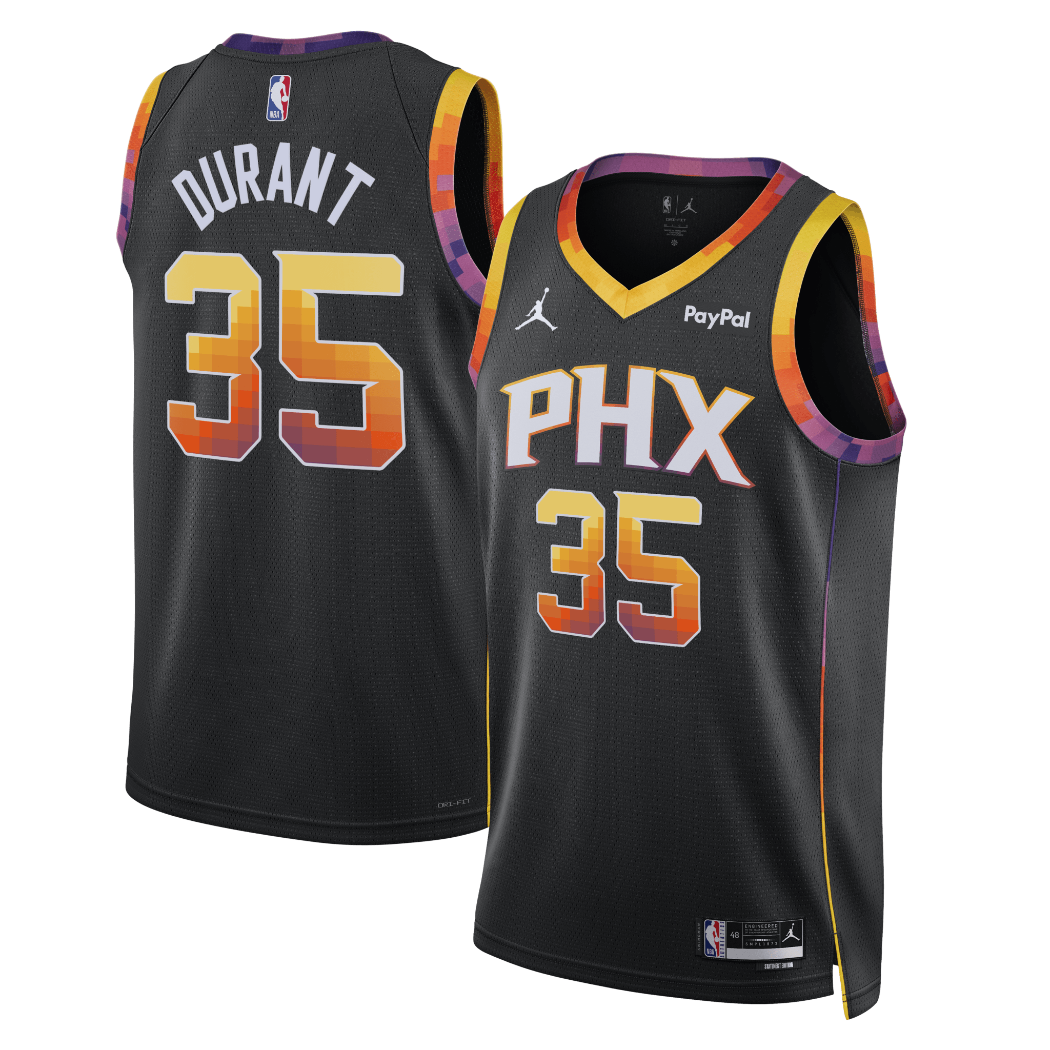 Jordan Jersey Hombre Phoenix Suns Kevin Durant STM - NBA Store Chile