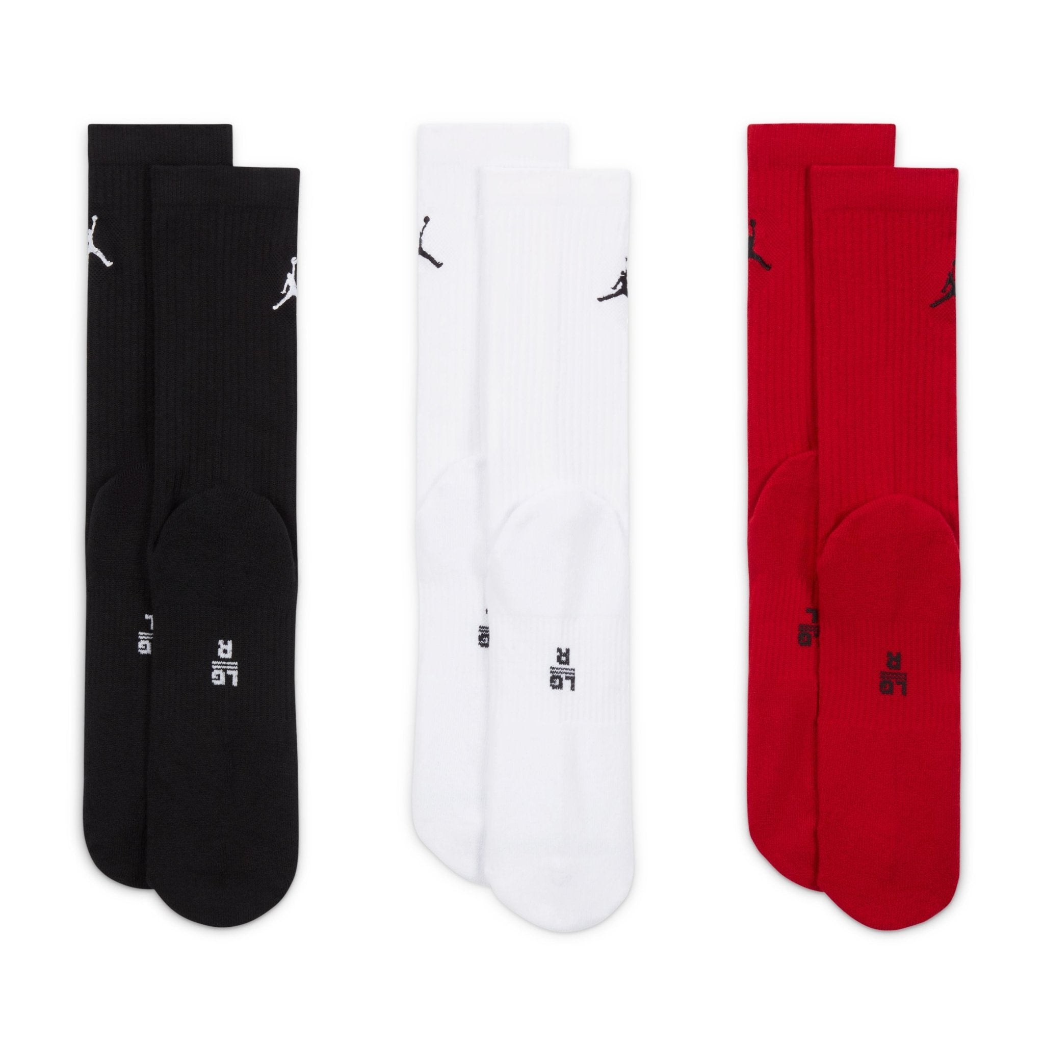 Jordan Pack 3 Calcetín Largo Hombre - NBA Store Chile