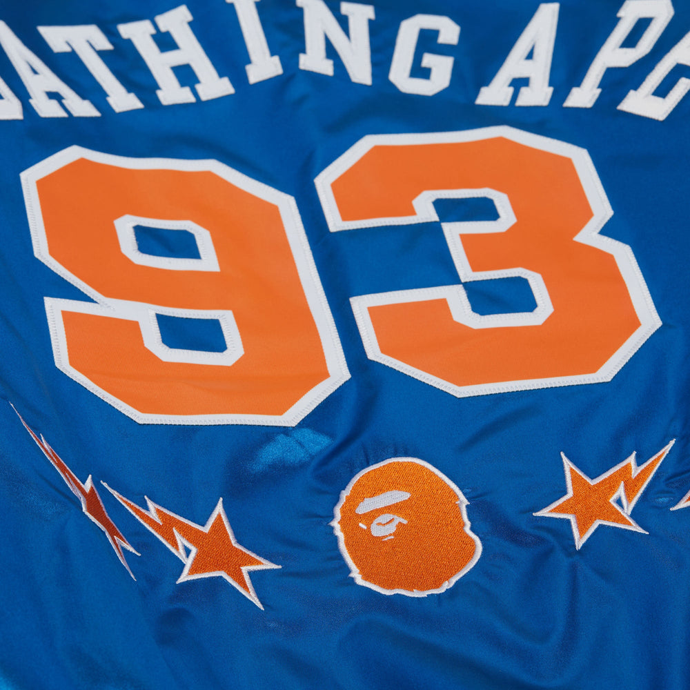 Mitchell And Ness Chaqueta Satin Hombre New York Knicks BAPE X M&N - NBA Store Chile