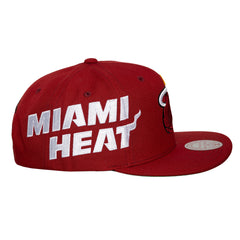 Mitchell and Ness Gorra Hombre Miami Heat - NBA Store Chile