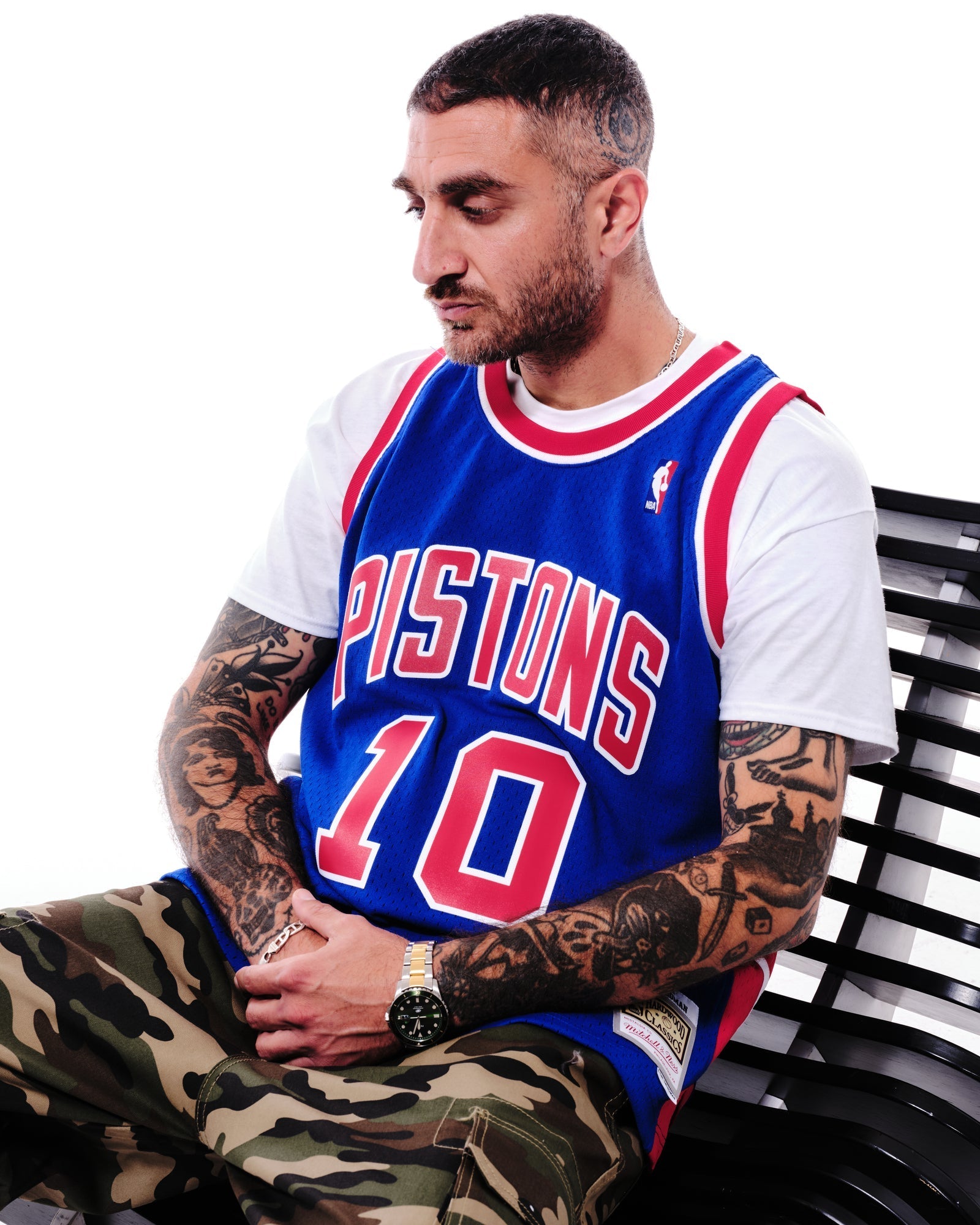 Mitchell And Ness Jersey Hombre Detroit Pistons Dennis Rodman - NBA Store Chile