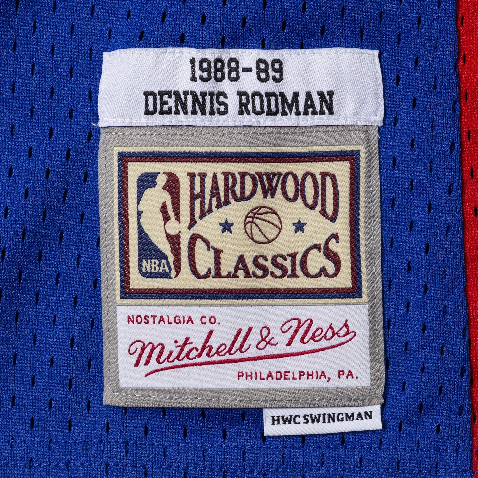 Mitchell And Ness Jersey Hombre Detroit Pistons Dennis Rodman - NBA Store Chile