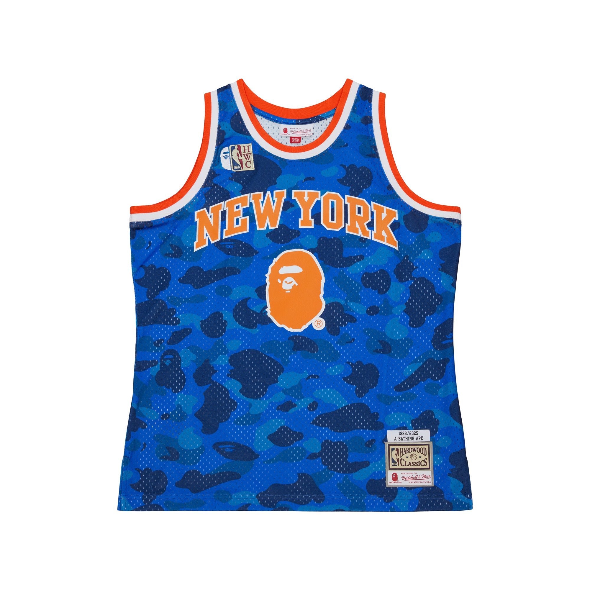 Mitchell And Ness Jersey Hombre New York Knicks BAPE X M&N - NBA Store Chile