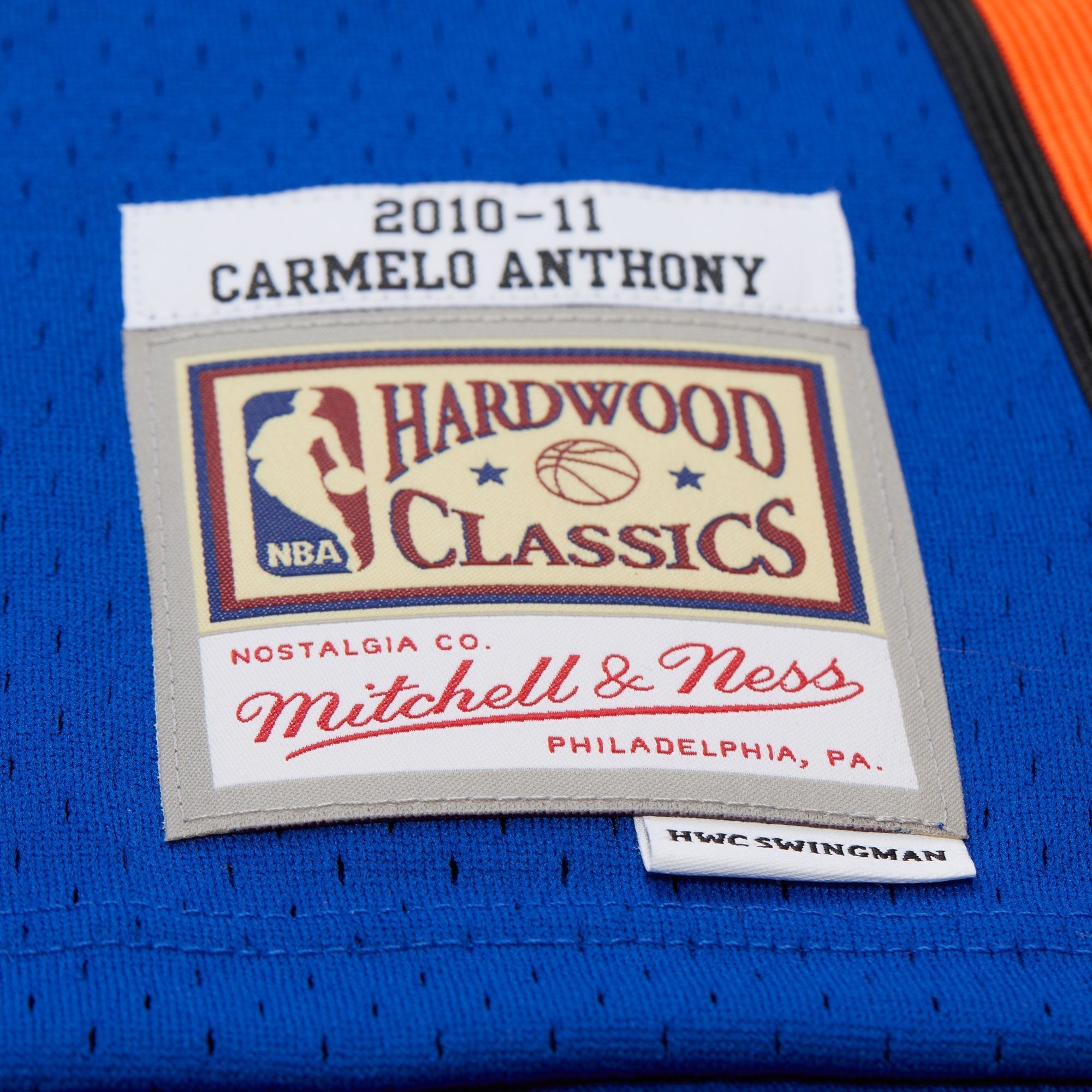 Mitchell And Ness Jersey Hombre New York Knicks Carmelo Anthony - NBA Store Chile