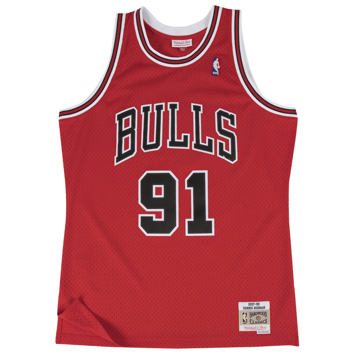 Mitchell and Ness Jersey N&N Hombre Chicago Bulls Dennis Rodman - NBA Store Chile