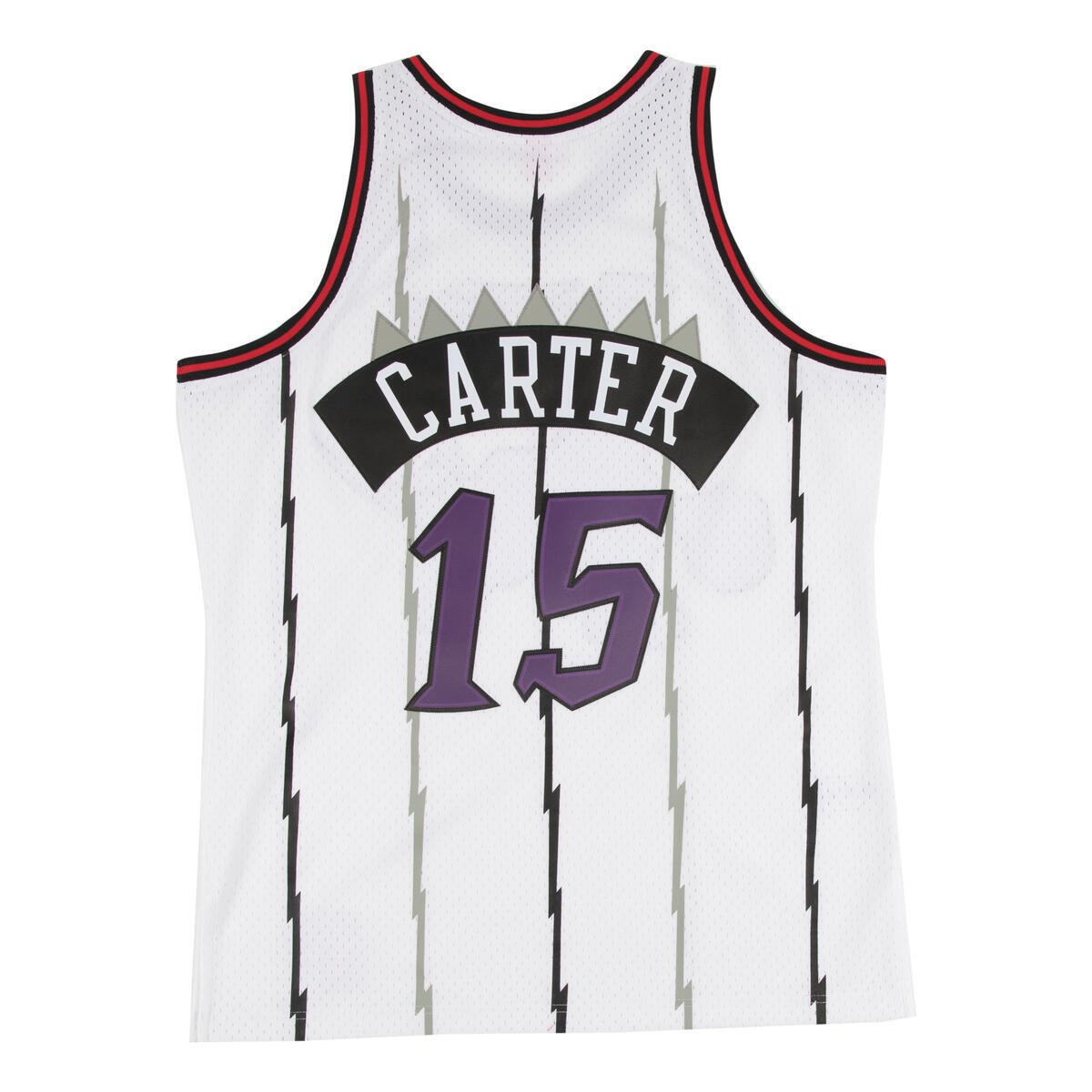 Mitchell and Ness Jersey Swingman Home Jersey 1998 Hombre Toronto Raptors Vince Carter Blanco - NBA Store Chile