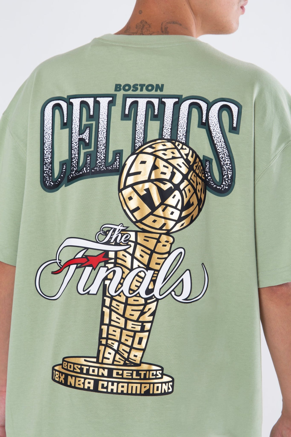 Mitchell and Ness Polera Champs Hombre Boston Celtics - NBA Store Chile