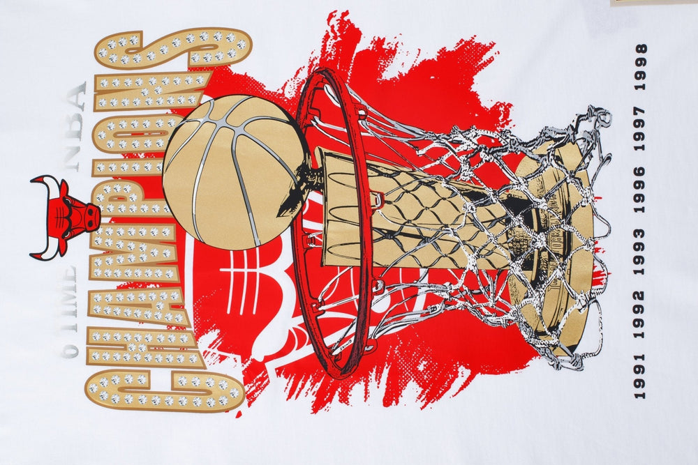 Mitchell and Ness Polera Champs Hombre Chicago Bulls - NBA Store Chile