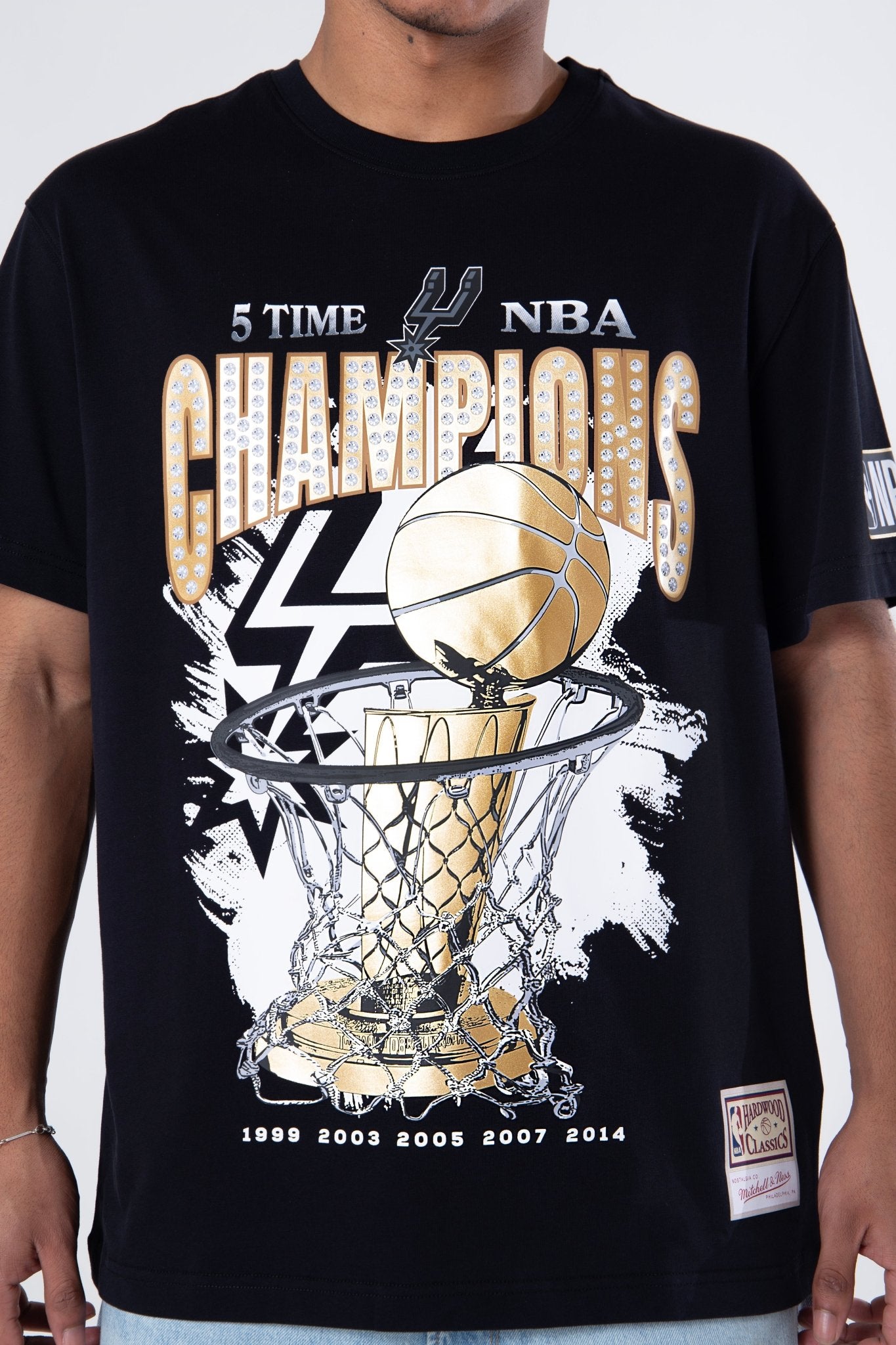 Mitchell and Ness Polera Champs Hombre San Antonio Spurs - NBA Store Chile