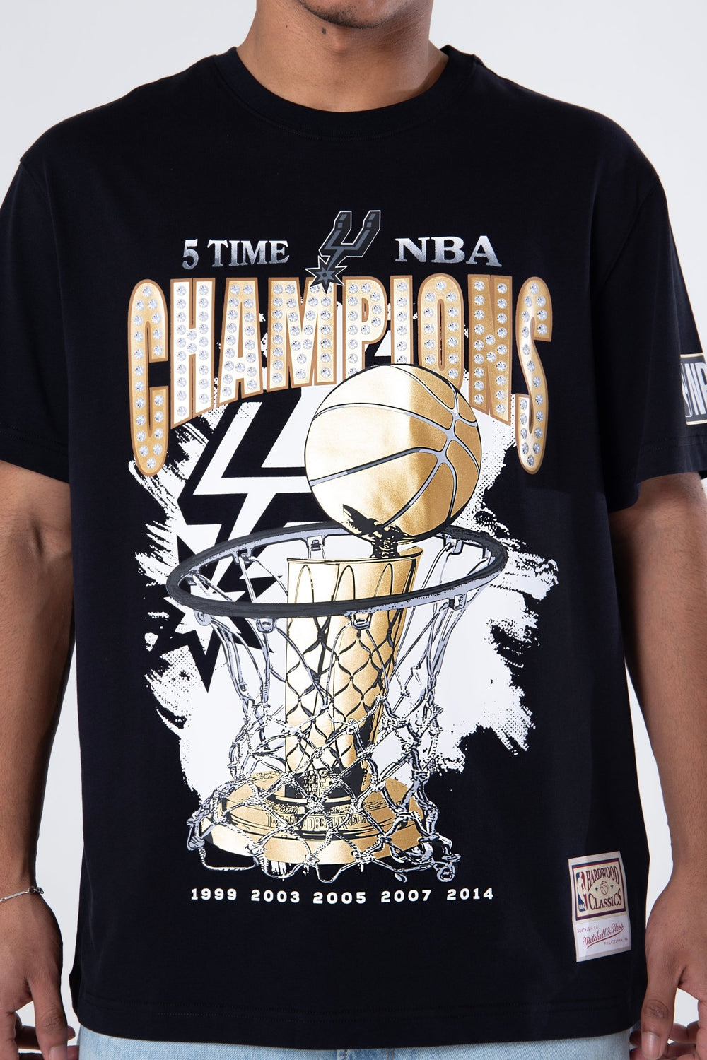 Mitchell and Ness Polera Champs Hombre San Antonio Spurs - NBA Store Chile