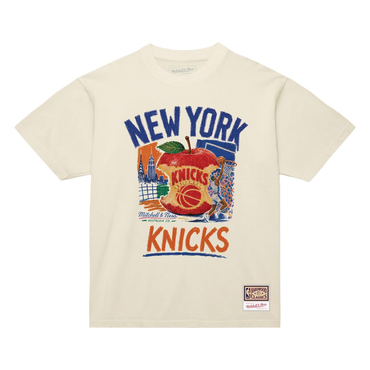 Mitchell and Ness Polera Concrete Apple Hombre New York Knicks - NBA Store Chile