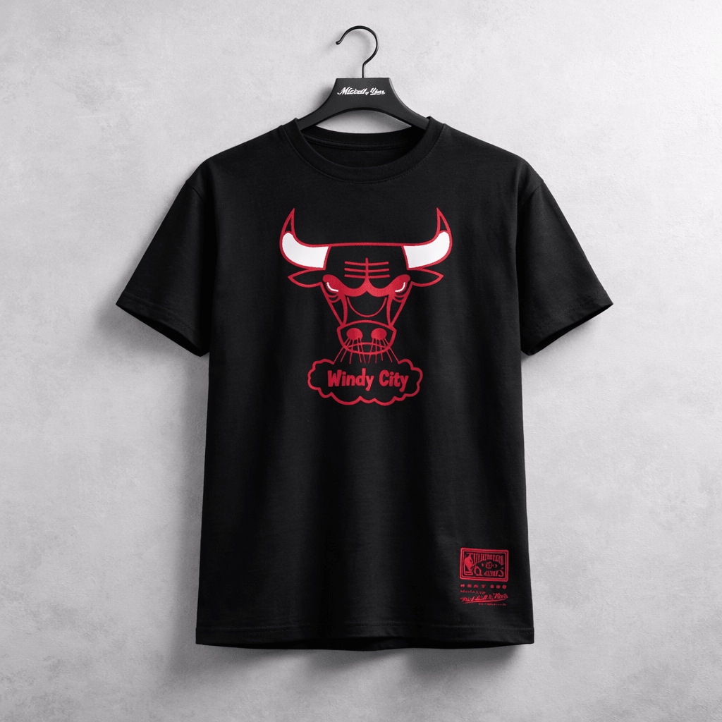 Mitchell and Ness Polera Graphic Logo Hombre Chicago Bulls - NBA Store Chile