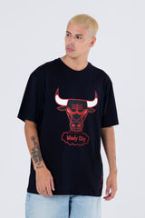 Mitchell and Ness Polera Graphic Logo Hombre Chicago Bulls - NBA Store Chile
