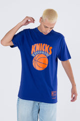 Mitchell and Ness Polera Graphic Logo Hombre New York Knicks - NBA Store Chile