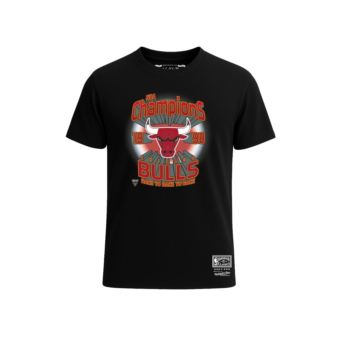 Mitchell And Ness Polera Hombre Chicago Bulls Champions - NBA Store Chile