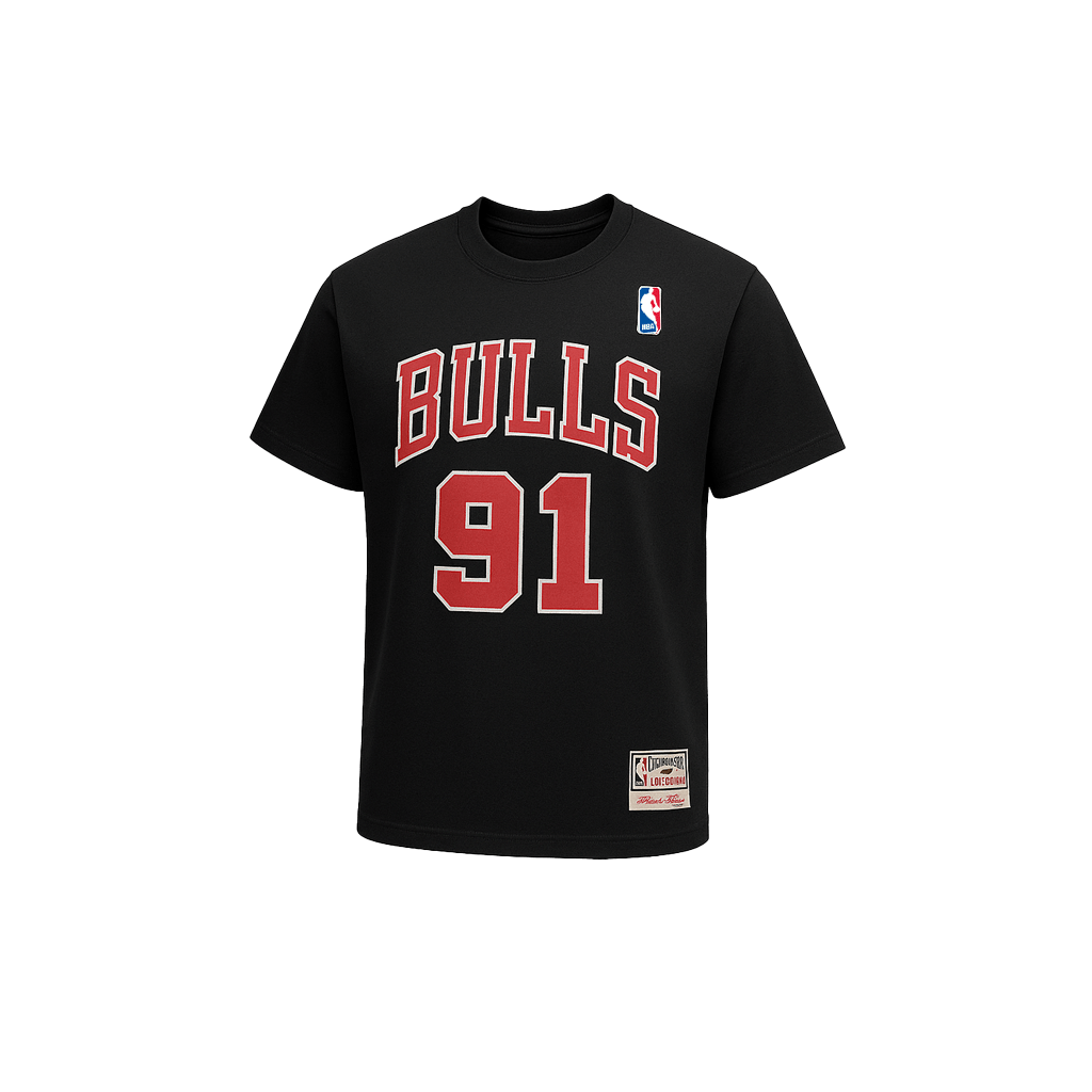 Mitchell And Ness Polera Hombre Chicago Bulls Dennis Rodman - N&N - NBA Store Chile