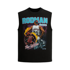 Mitchell And Ness Polera Hombre Chicago Bulls Dennis Rodman - The Worm - NBA Store Chile