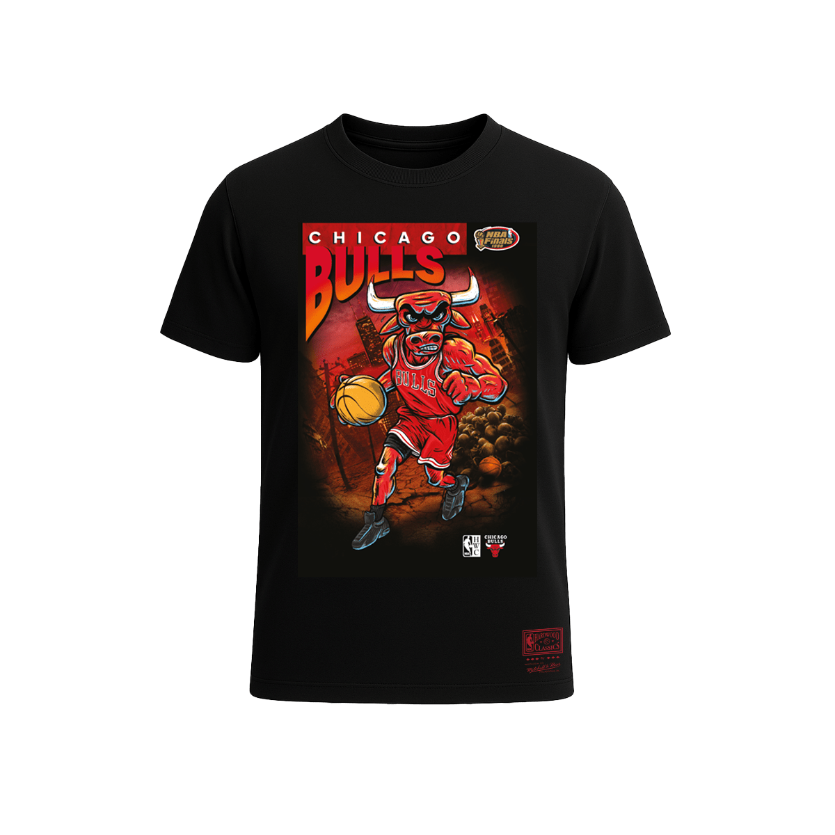 Mitchell And Ness Polera Hombre Chicago Bulls NBA Championship - NBA Store Chile