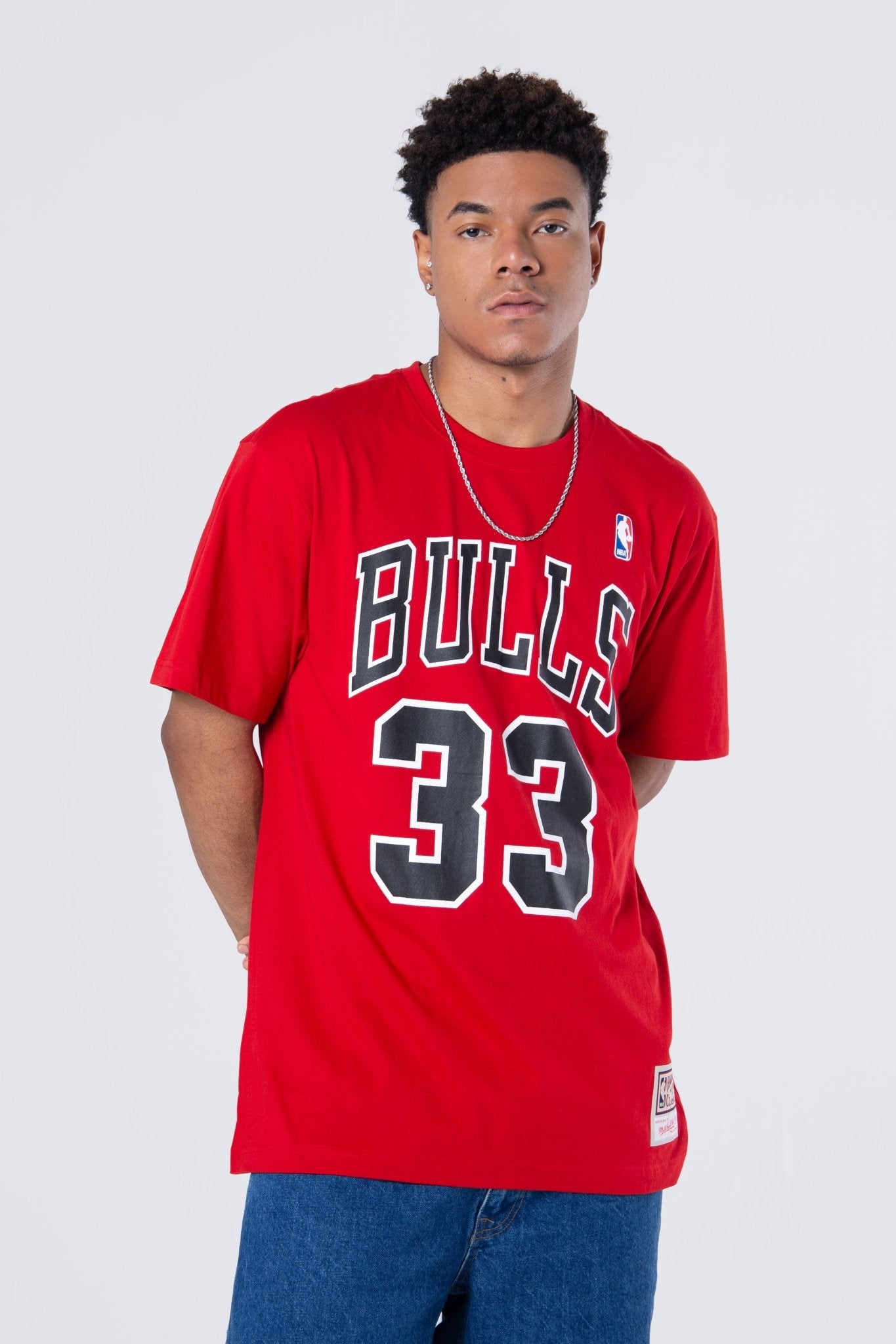 Mitchell And Ness Polera Hombre Chicago Bulls Scottie Pippen - N&N - NBA Store Chile
