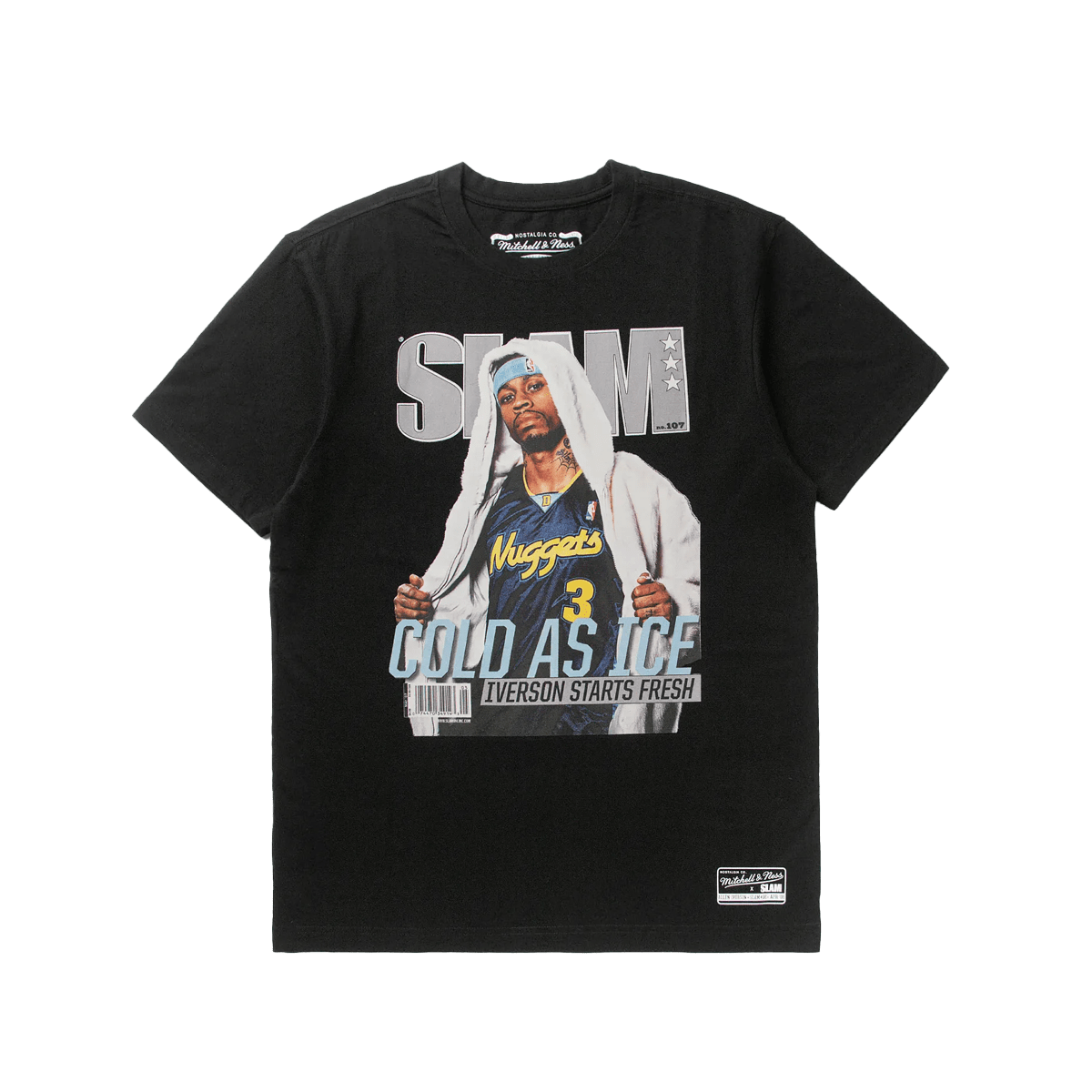 Mitchell And Ness Polera Hombre Denver Nuggets Allen Iverson - NBA Store Chile