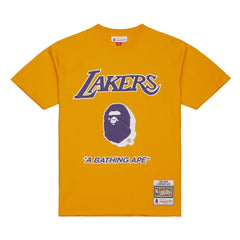Mitchell And Ness Polera Hombre Los Angeles Lakers BAPE X M&N - NBA Store Chile