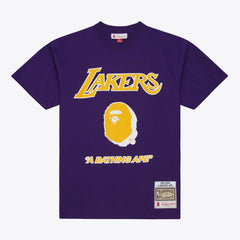 Mitchell And Ness Polera Hombre Los Angeles Lakers BAPE X M&N - NBA Store Chile