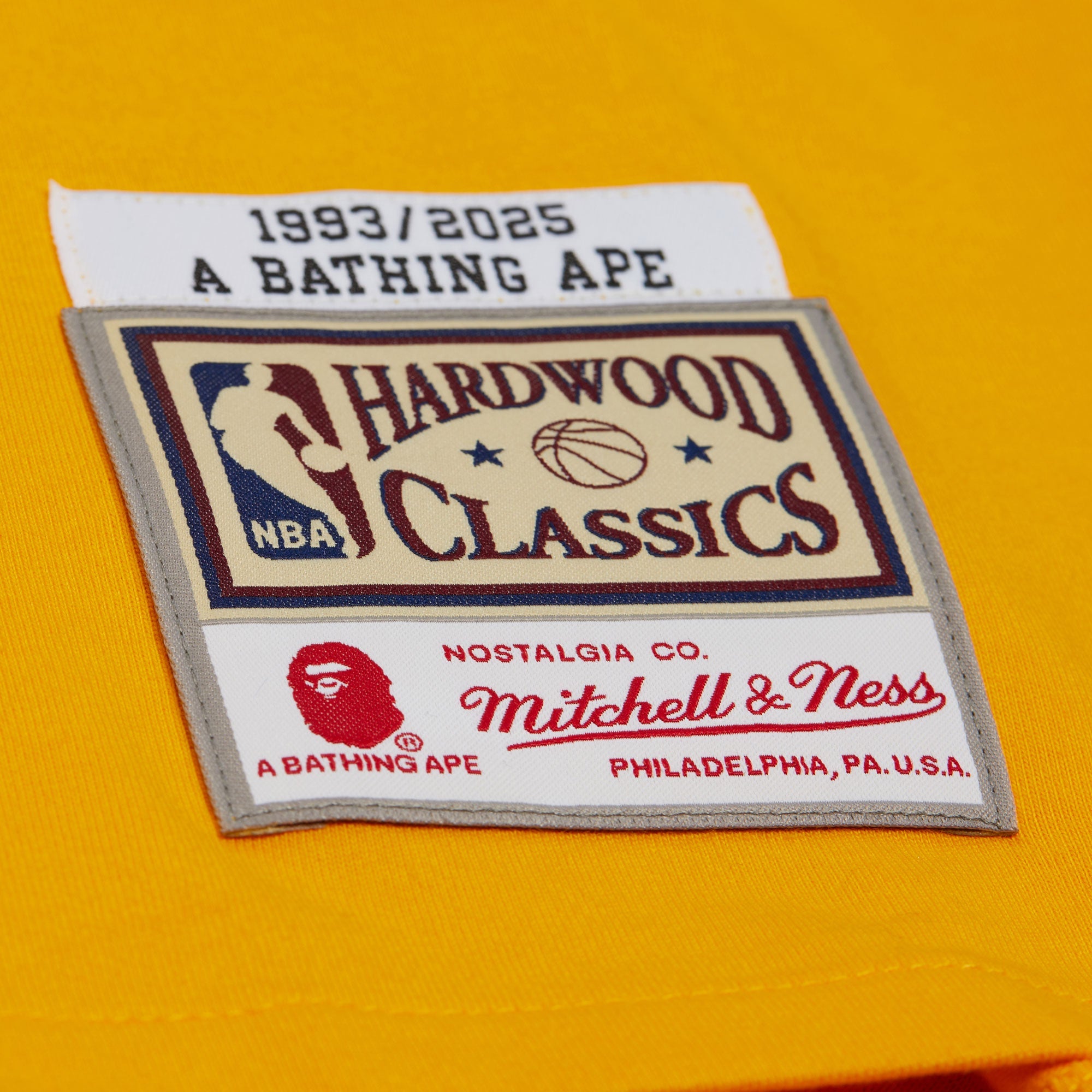 Mitchell And Ness Polera Hombre Los Angeles Lakers BAPE X M&N - NBA Store Chile