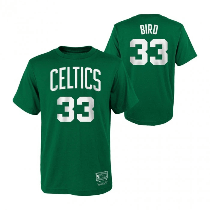 Mitchell and Ness Polera N&N Hombre Boston Celtics Larry Bird - NBA Store Chile