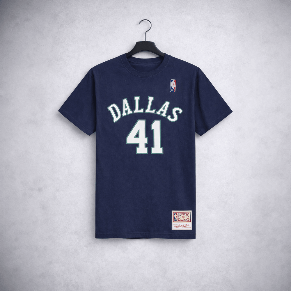 Mitchell and Ness Polera N&N Hombre Dallas Mavericks Dirk Nowitzki - NBA Store Chile
