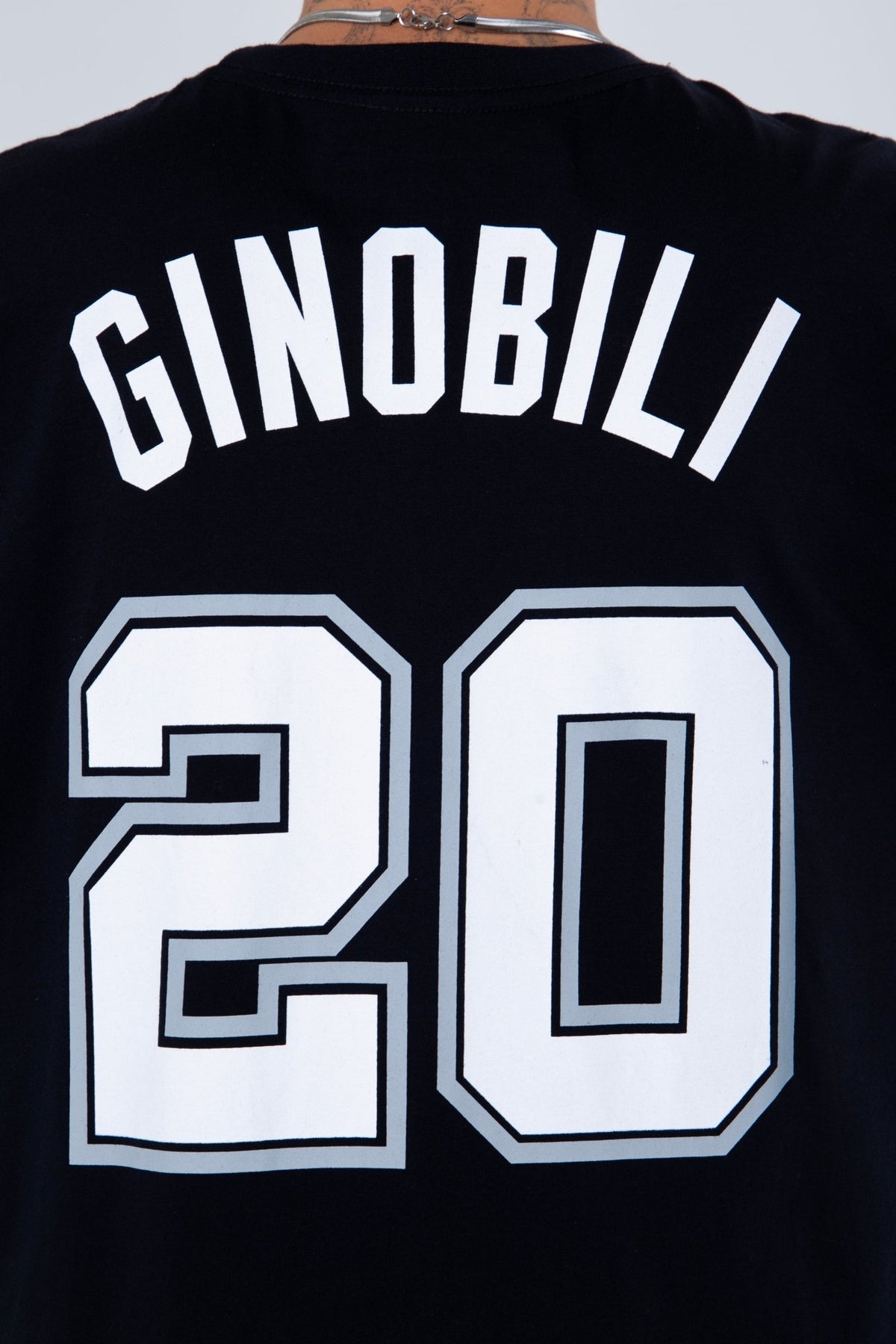 Mitchell and Ness Polera N&N Hombre San Antonio Spurs Manu Ginobili - NBA Store Chile