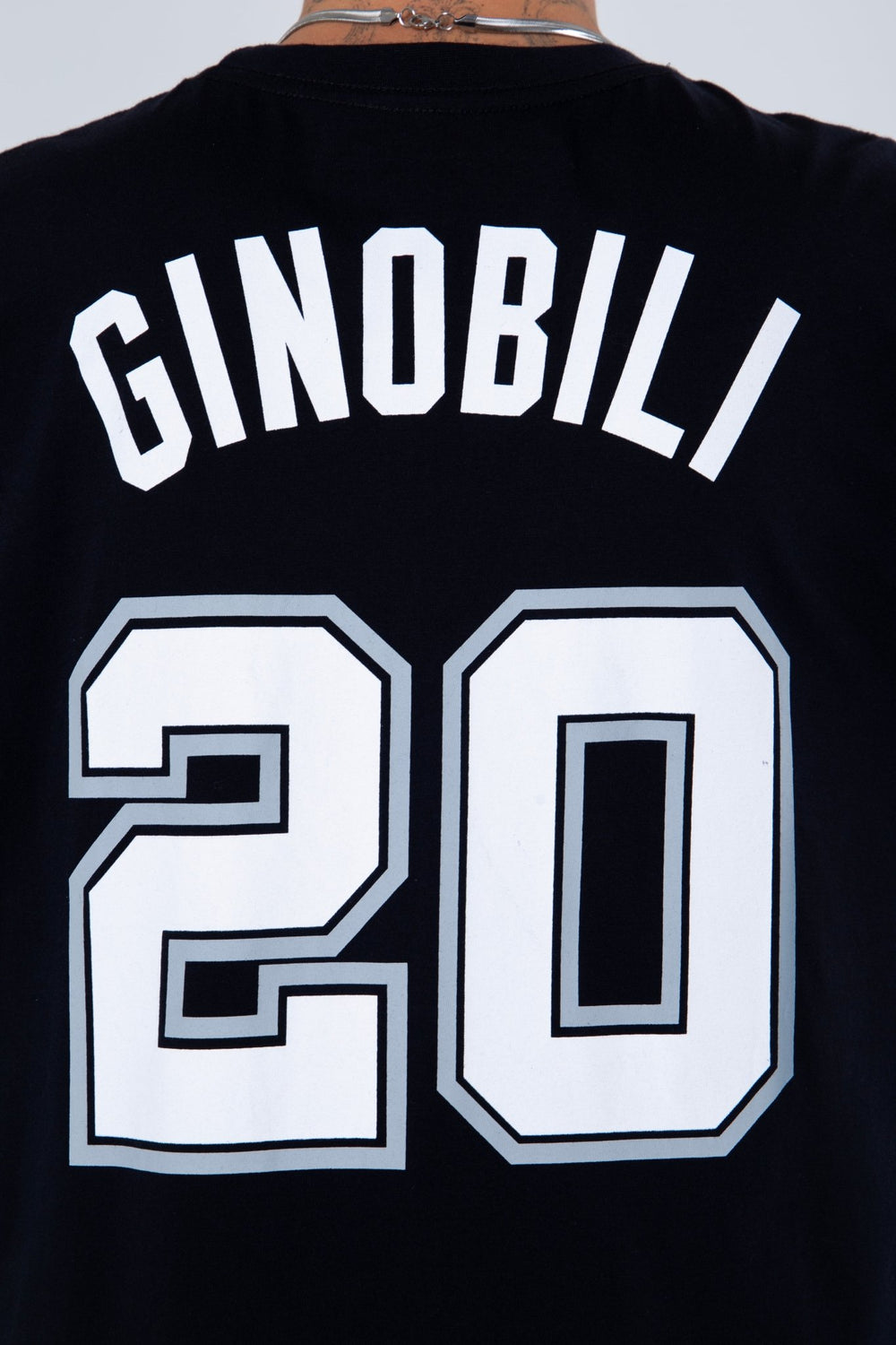 Mitchell and Ness Polera N&N Hombre San Antonio Spurs Manu Ginobili - NBA Store Chile