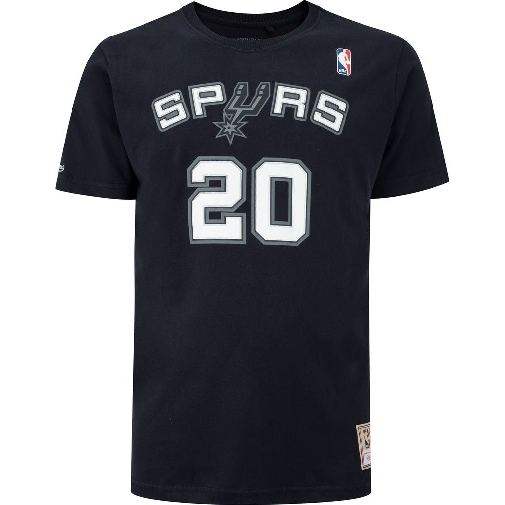 Mitchell and Ness Polera N&N Hombre San Antonio Spurs Manu Ginobili - NBA Store Chile
