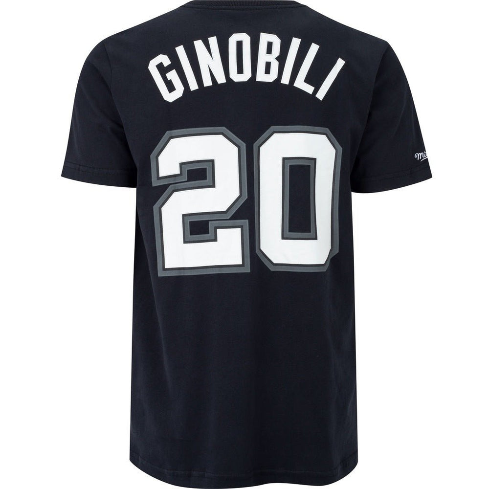 Mitchell and Ness Polera N&N Hombre San Antonio Spurs Manu Ginobili - NBA Store Chile
