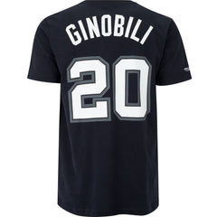 Mitchell and Ness Polera N&N Hombre San Antonio Spurs Manu Ginobili - NBA Store Chile