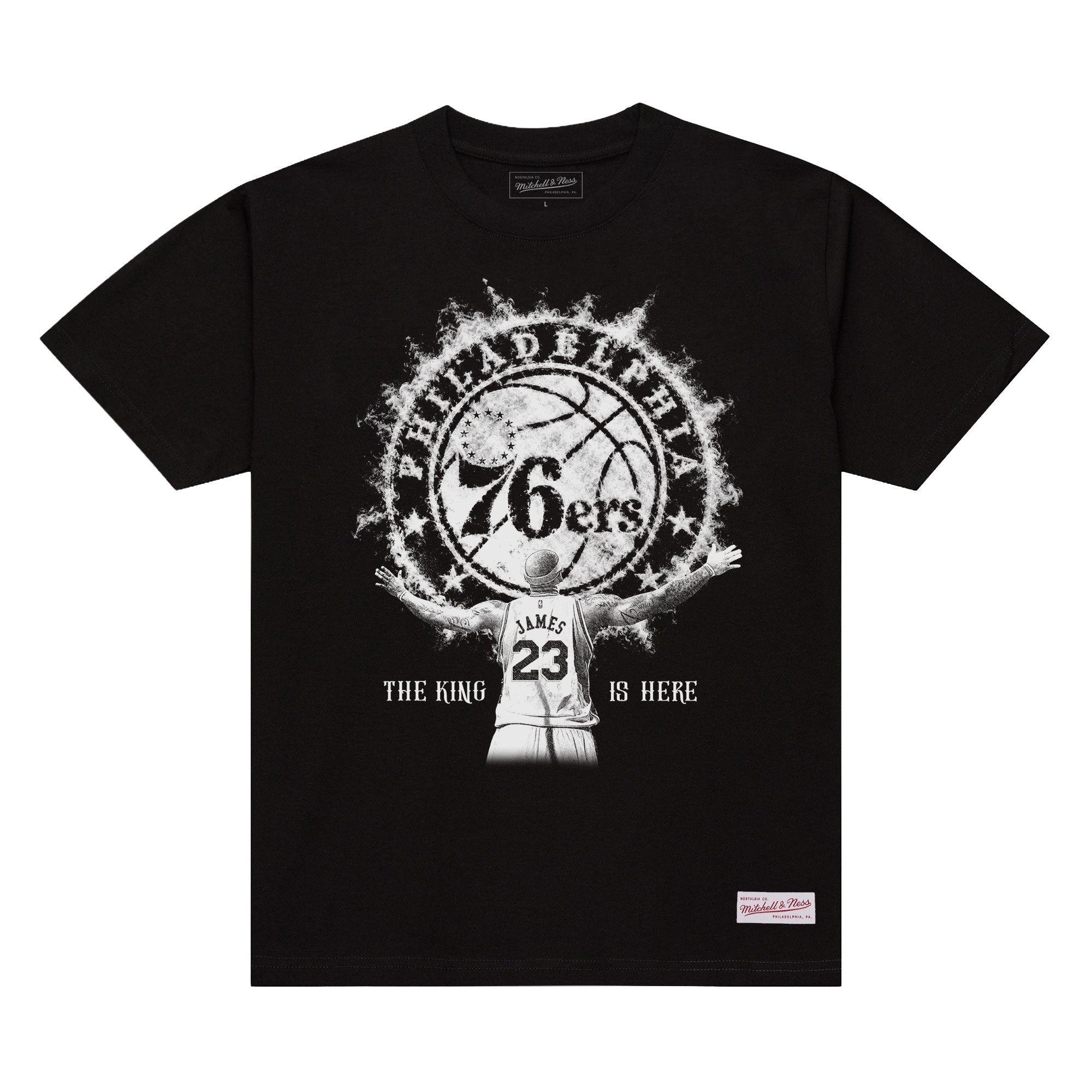 Mitchell and Ness Polera The King is here: Welcome to Philly Negro - NBA Store Chile