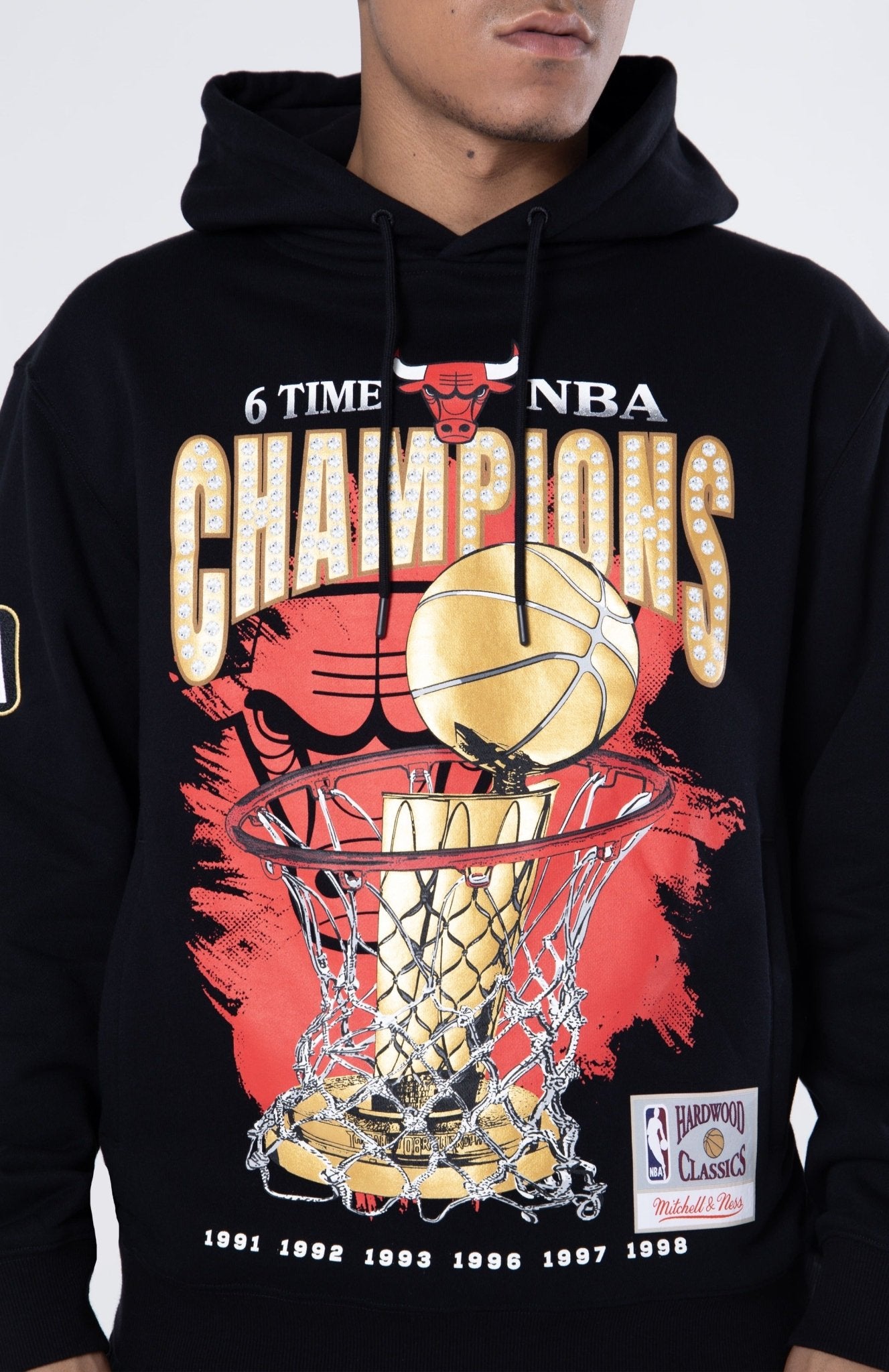 Mitchell and Ness Polerón Champs Hombre Chicago Bulls - NBA Store Chile