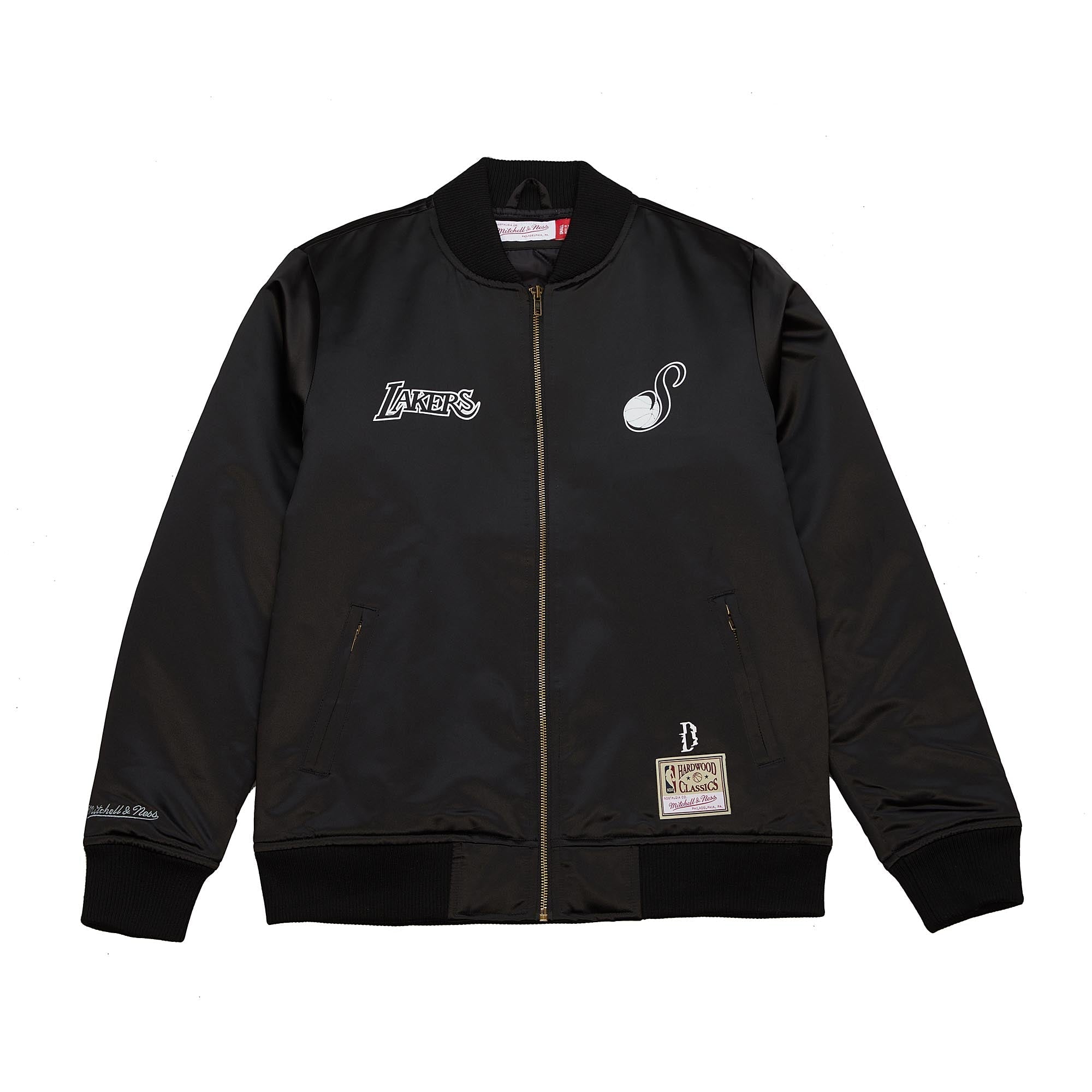 Mitchell & Ness x Suga Glitch Chaqueta Bomber Hombre Los Angeles Lakers - NBA Store Chile