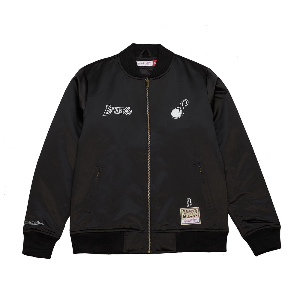 Mitchell & Ness x Suga Glitch Chaqueta Bomber Hombre Los Angeles Lakers - NBA Store Chile